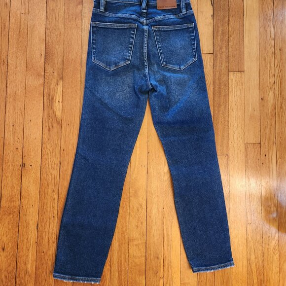 Point Sur Hightower Straight 10" Jeans Size 27 EUC Dark Blue - Picture 4 of 11